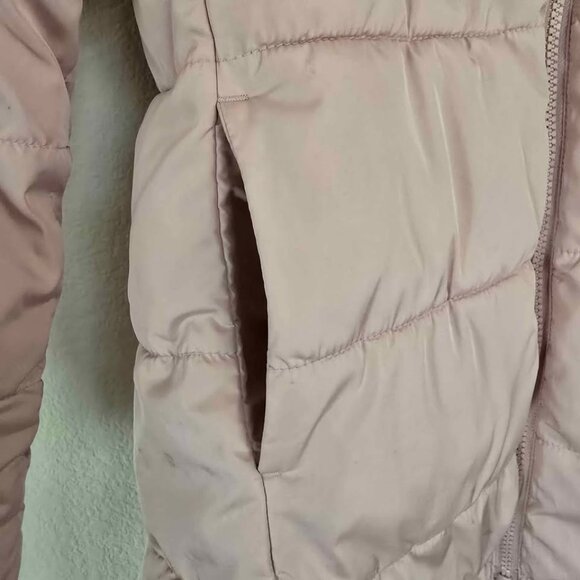 GAP Kids Girls ColdControl Max Long Puffer Coat Jacket Pink - Picture 4 of 7